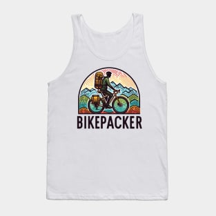 BIKEPACKER LOVES BIKEPACKING ON THEIR BIKE Tank Top